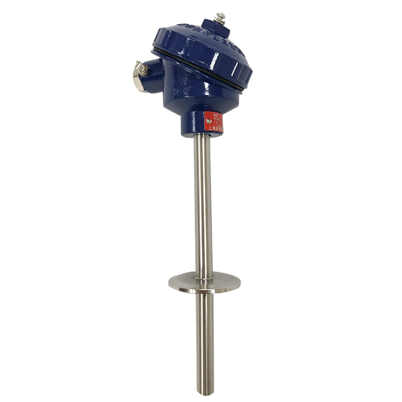 衛(wèi)生型卡盤(pán)50.5插入式一體化溫度變送器熱電阻